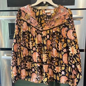 Rachel Zoe fall colors boho blouse 🍂🍁🤩